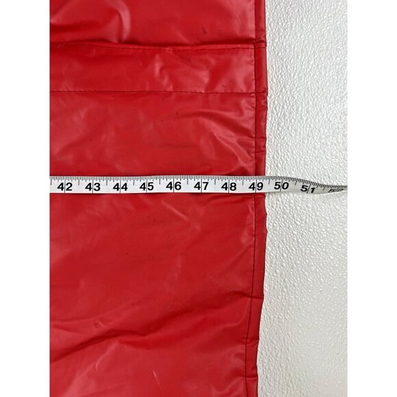 Misty Harbor Womens 1X Red Raincoat Flannel Line Any Weather Slicker Long Trench - Picture 11 of 15